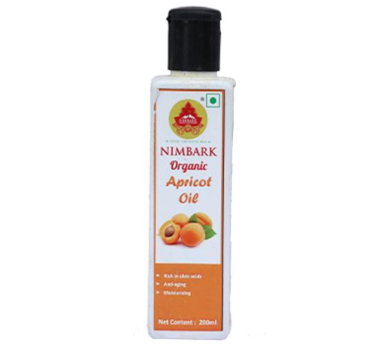 Nimbark Organic Apricot Oil | 100% Pure & Natural Oil | Skin Oil | Essential Oil 200ml